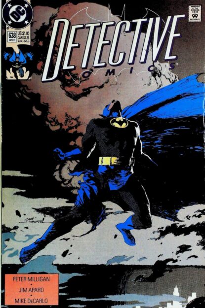 Couverture de DETECTIVE COMICS (1937) #638 - par Scott Hampton - lecubeacomics.com