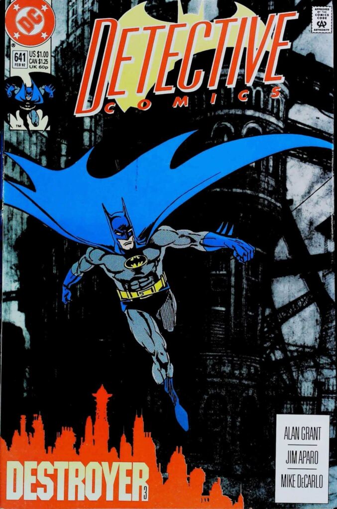 Detective Comics #641, vue de l'exemplaire