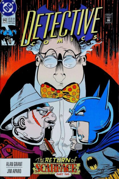 Couverture de DETECTIVE COMICS (1937) #642 - par Norm Breyfogle - lecubeacomics.com