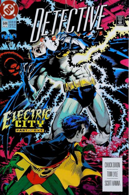 Couverture de DETECTIVE COMICS (1937) #644 - par Michael Golden - lecubeacomics.com