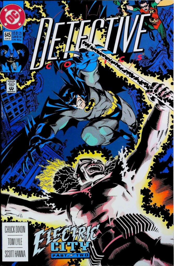 Detective Comics #645, vue de l'exemplaire
