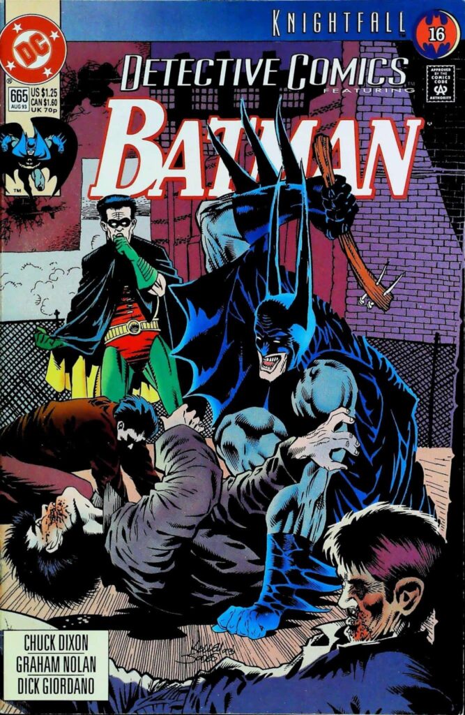 Detective Comics #665, vue de l'exemplaire