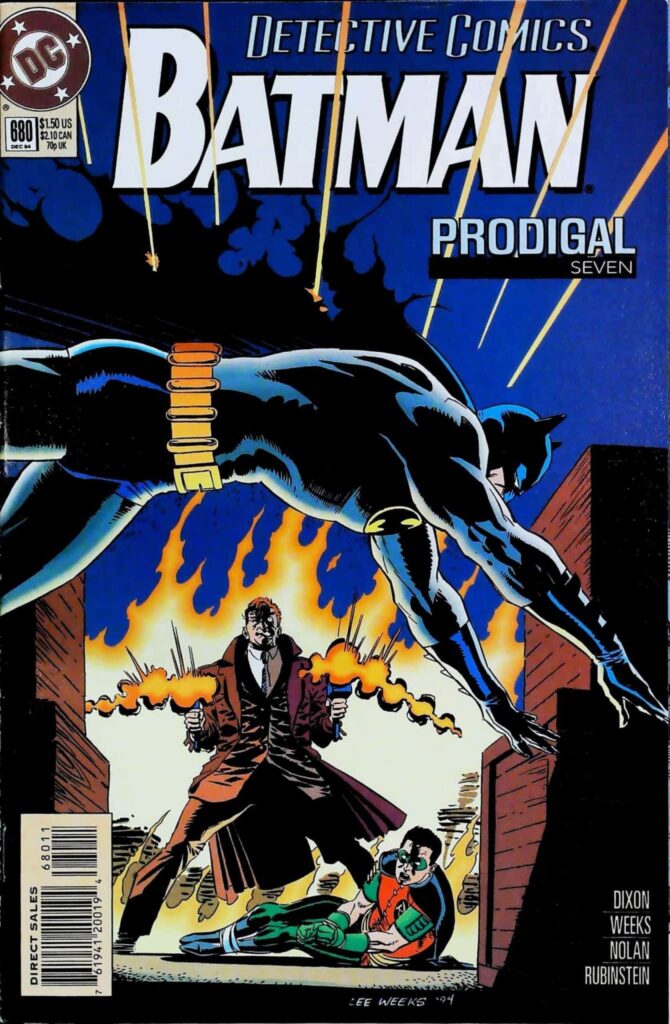 Detective Comics #680, vue de l'exemplaire
