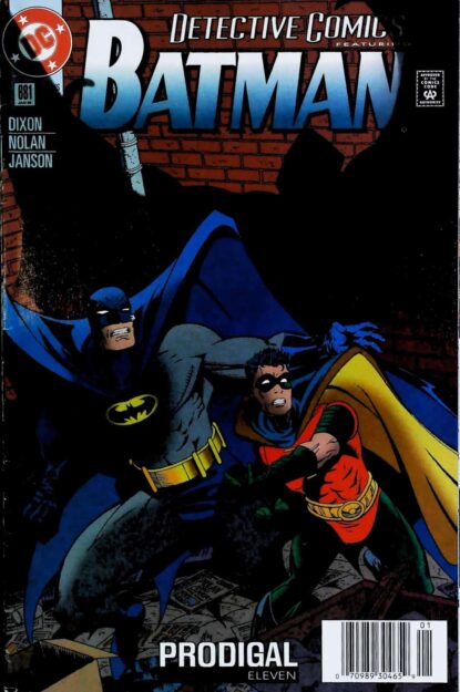 Couverture de DETECTIVE COMICS (1937) #681 - par Graham Nolan - lecubeacomics.com