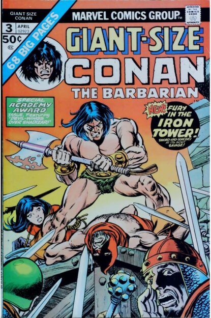 Couverture de GIANT-SIZE CONAN (1974) #3 - par Gil Kane - lecubeacomics.com