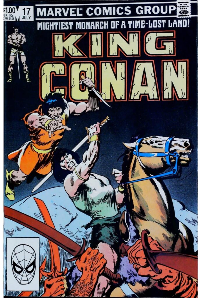 King Conan #17, vue de l'exemplaire