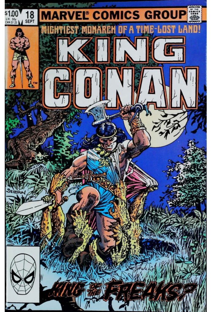 King Conan #18, vue de l'exemplaire