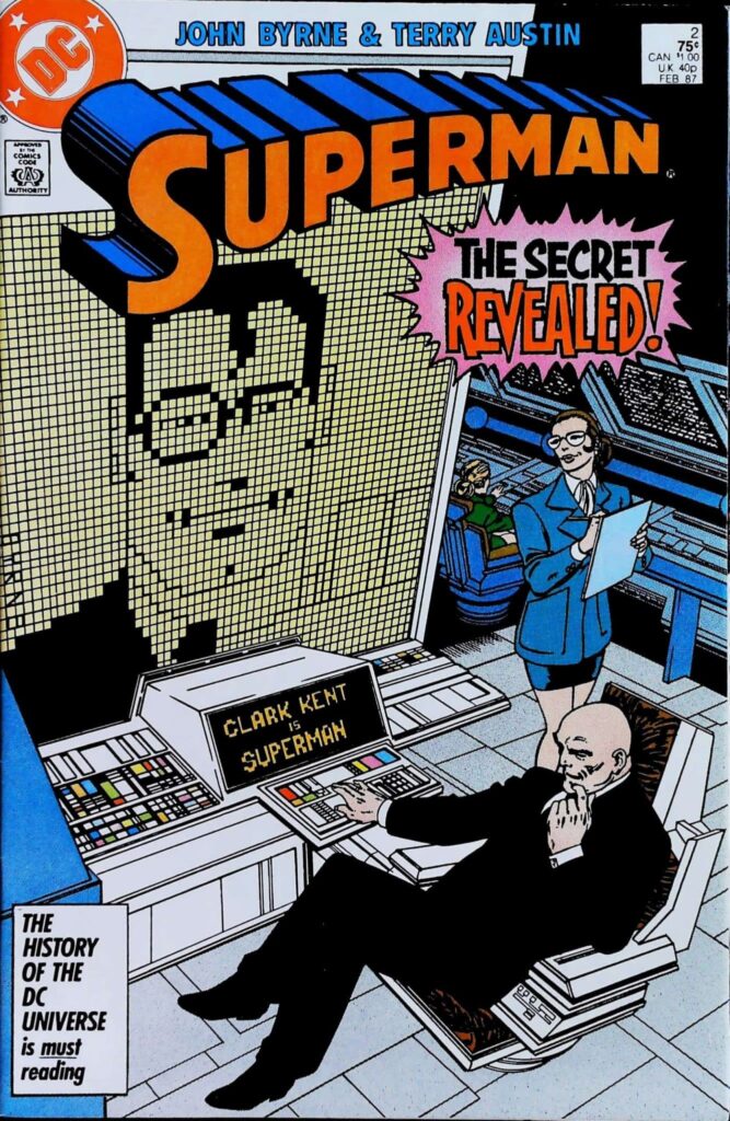 Superman #2, vue de l'exemplaire