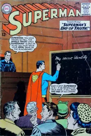 Couverture de SUPERMAN (1939) #176 - par Curt Swan - lecubeacomics.com