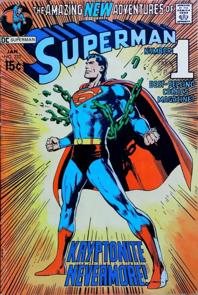 Superman #233, vue de l'exemplaire