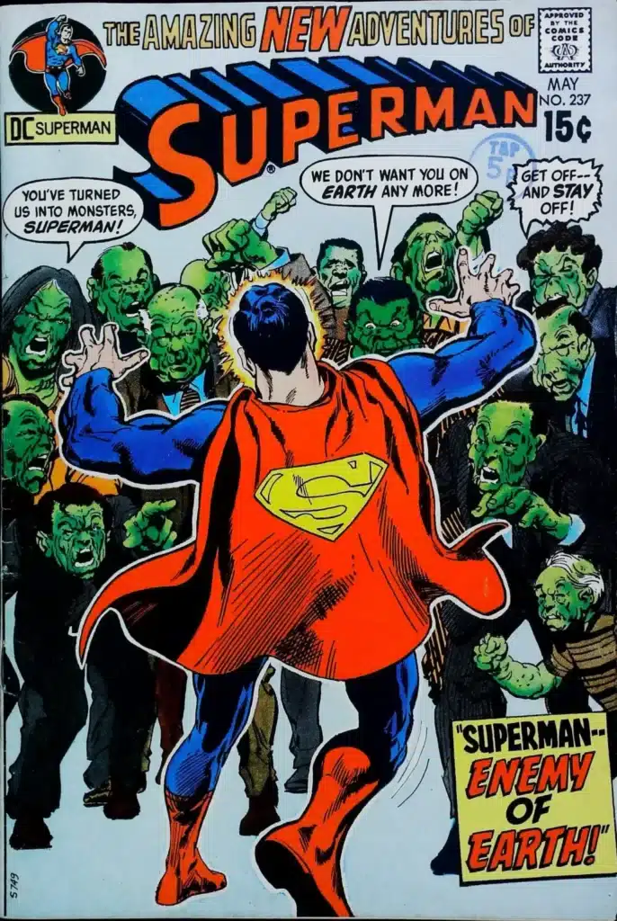 Superman #237, vue de l'exemplaire
