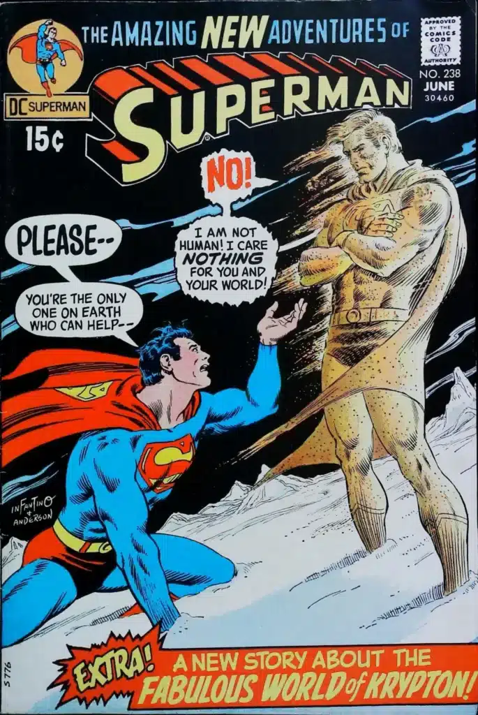 Superman #238, vue de l'exemplaire