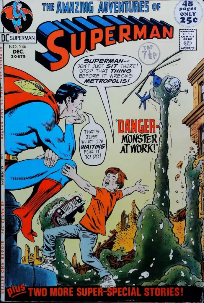Superman #246, vue de l'exemplaire