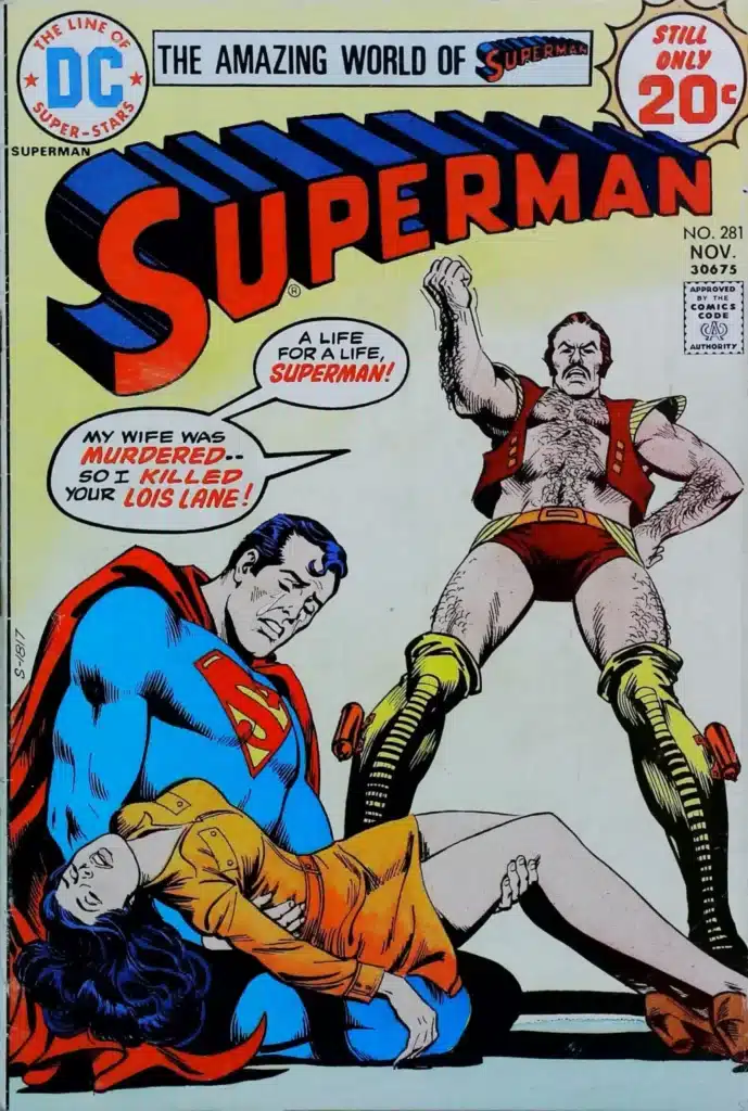 Superman #281, vue de l'exemplaire