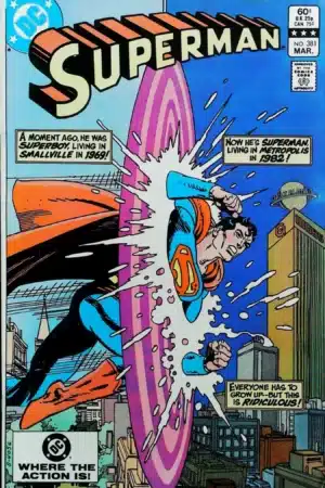 Couverture de SUPERMAN (1939) #381 - par Gil Kane - lecubeacomics.com
