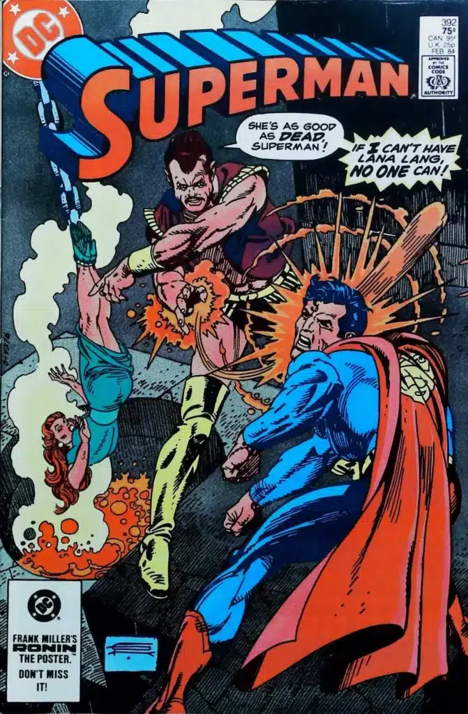 Superman #392, vue de l'exemplaire