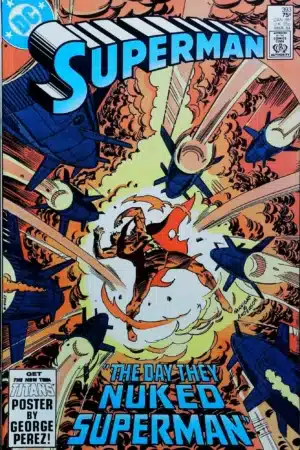Couverture de SUPERMAN (1939) #393 - par Ed Hannigan - lecubeacomics.com
