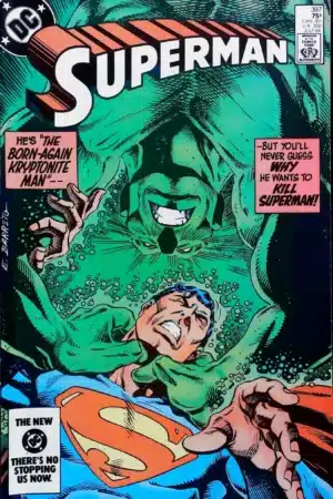 Couverture de SUPERMAN (1939) #397 - par Eduardo Barreto - lecubeacomics.com