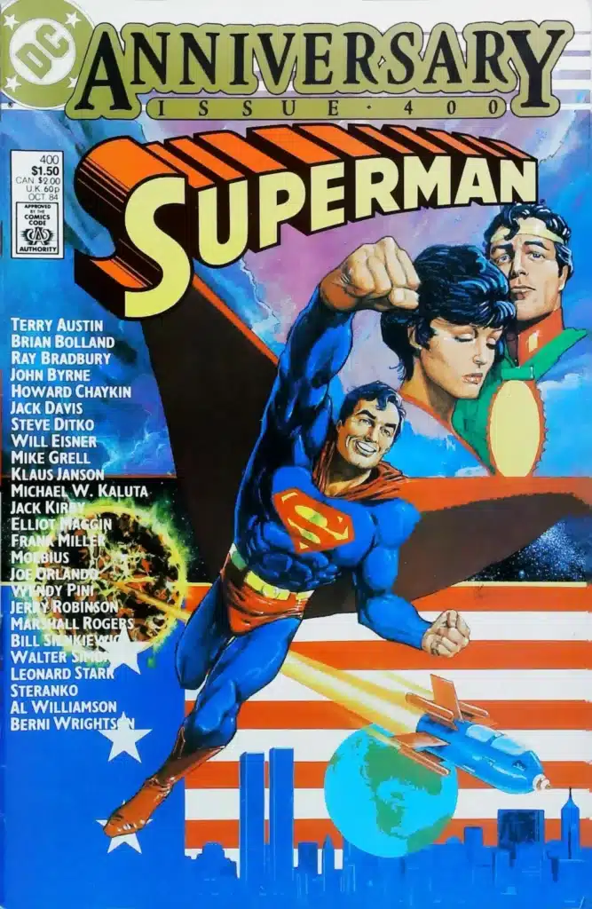 Superman #400, vue de l'exemplaire