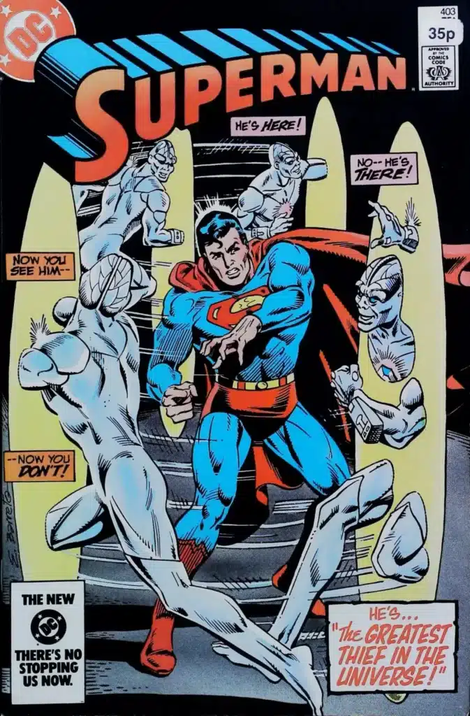 Superman #403, vue de l'exemplaire