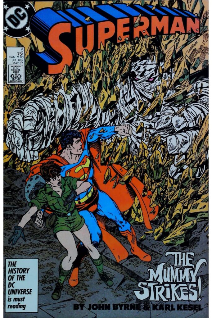 Superman #5, vue de l'exemplaire