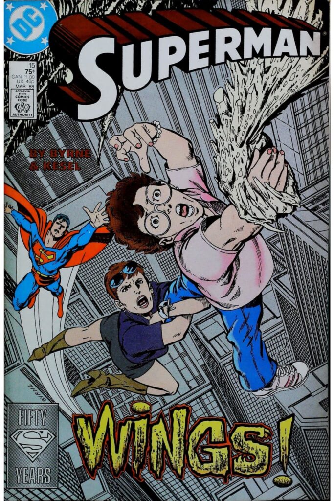 Superman #15, vue de l'exemplaire