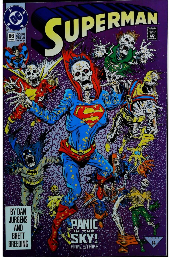 Superman #66, vue de l'exemplaire