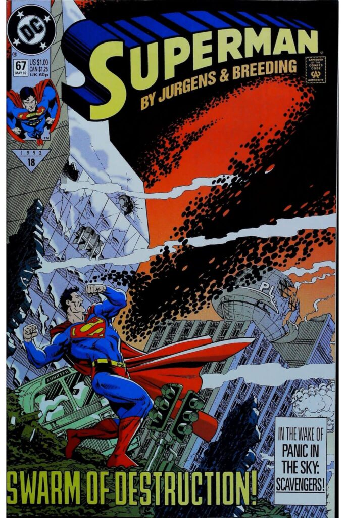 Superman #67, vue de l'exemplaire