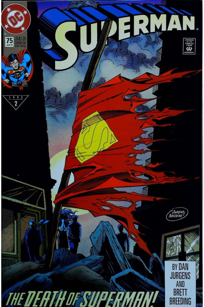 Superman #75 - Direct Edition 1St Printing, vue de l'exemplaire