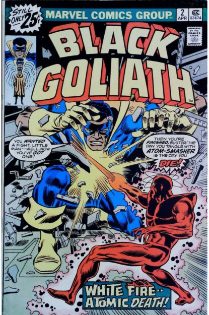 Couverture de BLACK GOLIATH (1976) #2 - par Rich Buckler - lecubeacomics.com