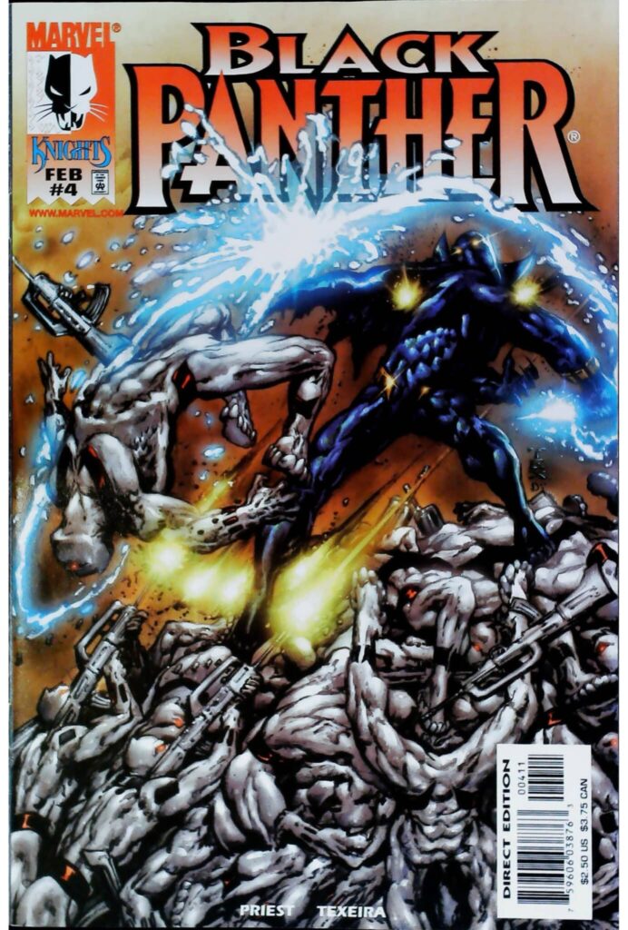 Black Panther #4, vue de l'exemplaire