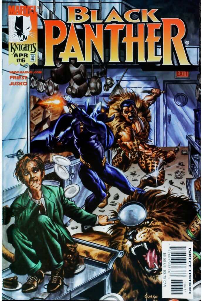 Black Panther #6, vue de l'exemplaire