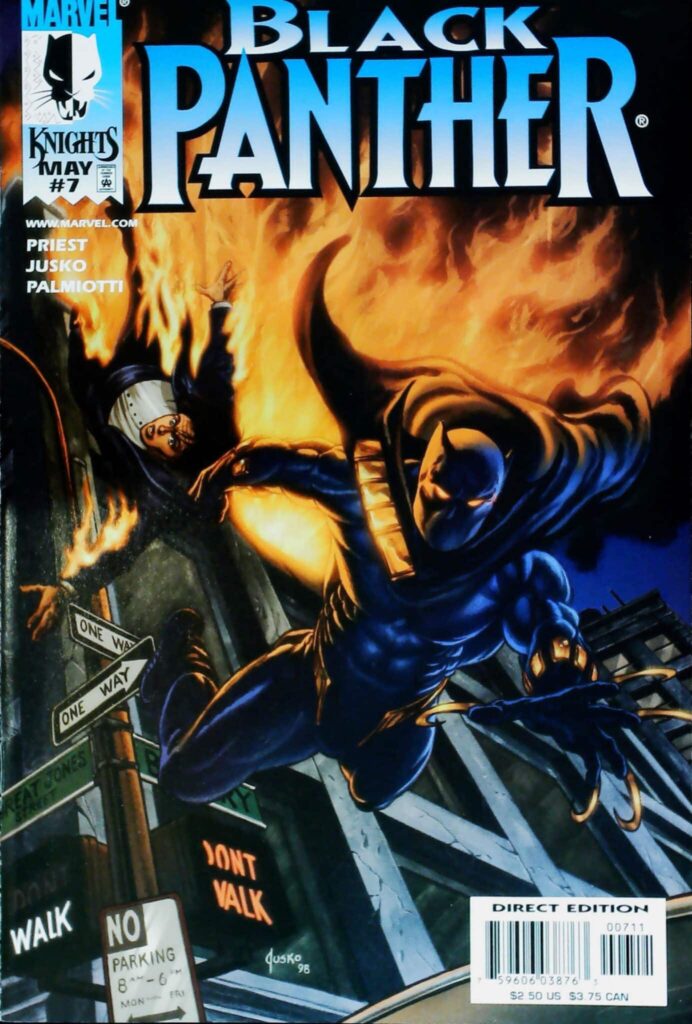 Black Panther #7, vue de l'exemplaire