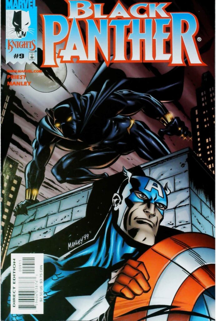 Black Panther #9, vue de l'exemplaire