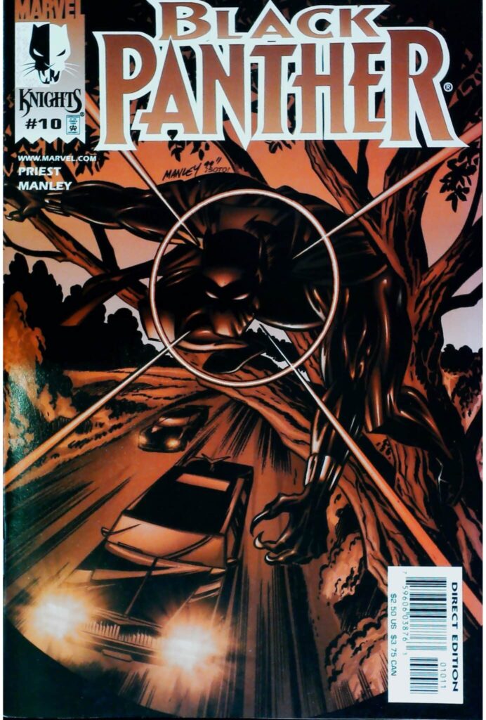 Black Panther #10, vue de l'exemplaire