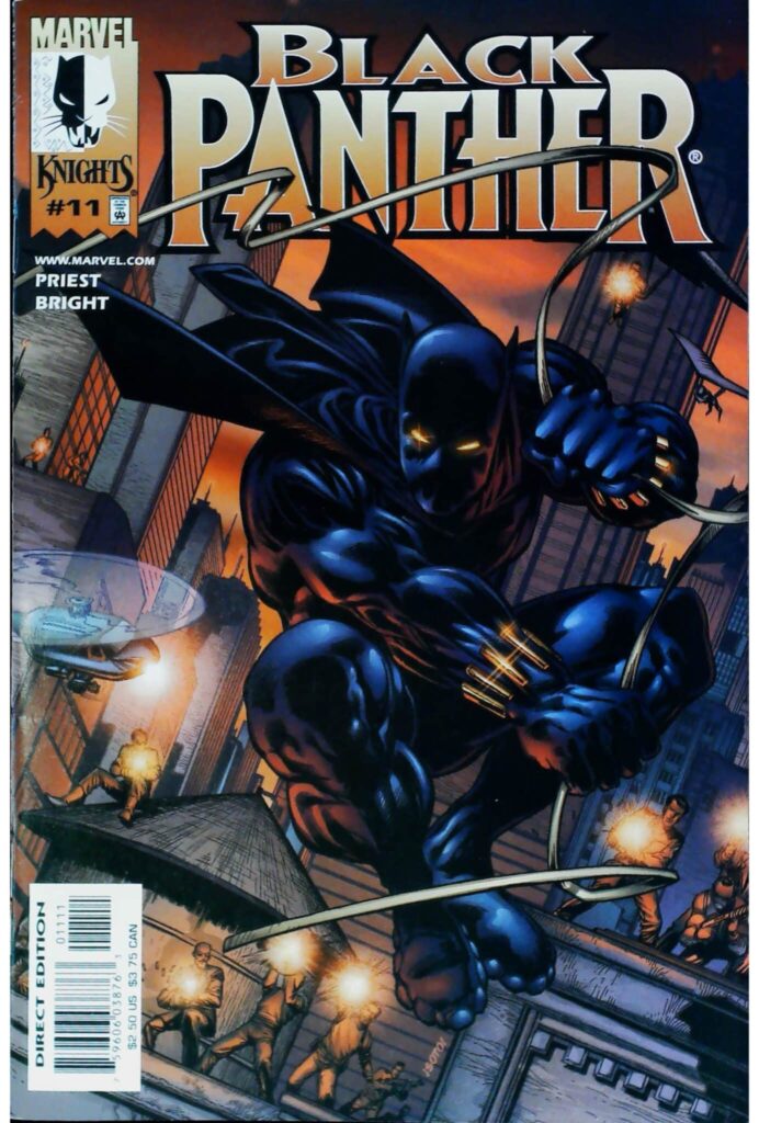 Black Panther #11, vue de l'exemplaire