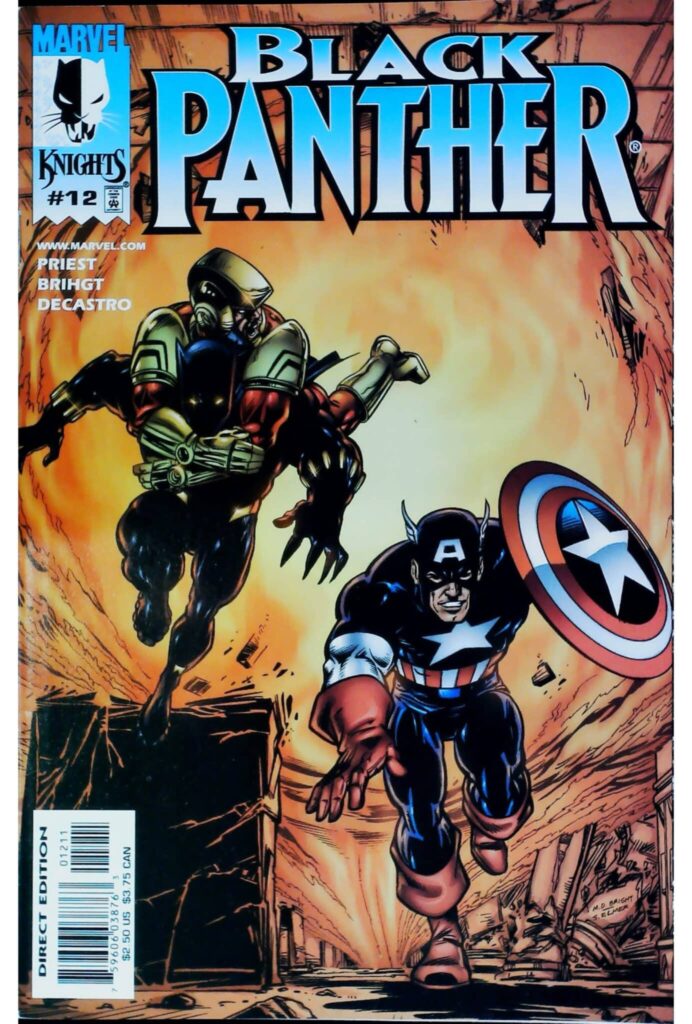 Black Panther #12, vue de l'exemplaire