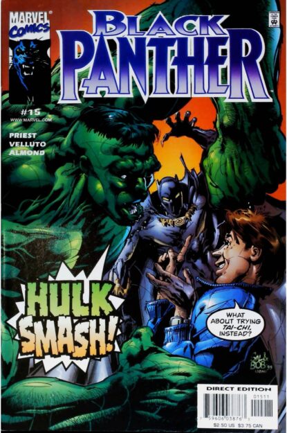 Couverture de BLACK PANTHER (1998) #15 - par Sal Velluto - lecubeacomics.com