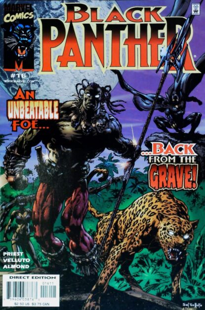 Couverture de BLACK PANTHER (1998) #16 - par Sal Velluto - lecubeacomics.com