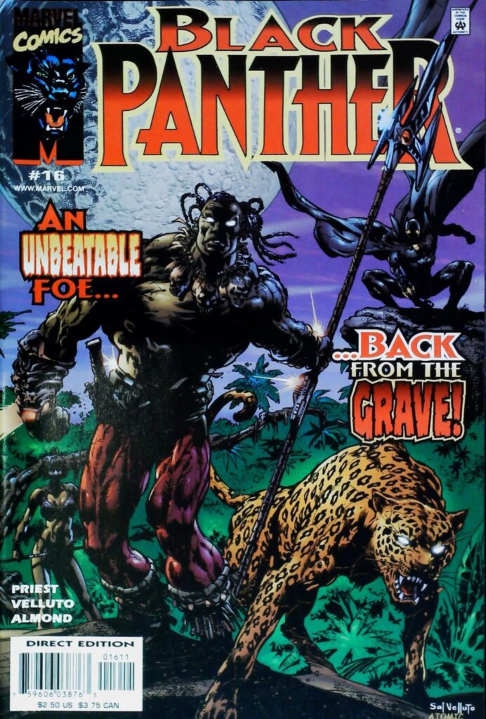 Black Panther #16, vue de l'exemplaire