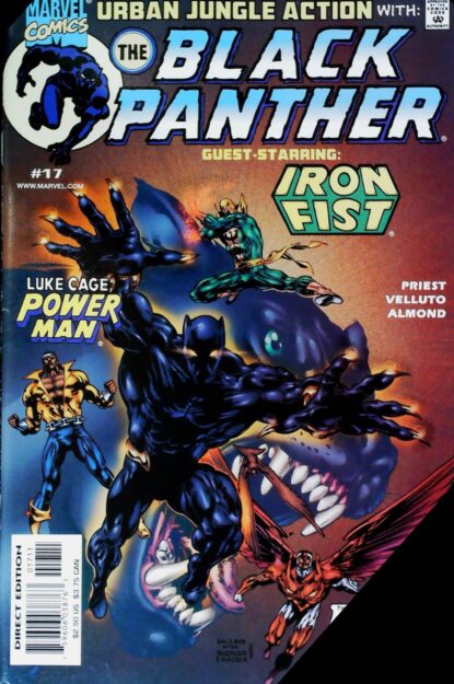 Couverture de BLACK PANTHER (1998) #17 - par Sal Velluto - lecubeacomics.com
