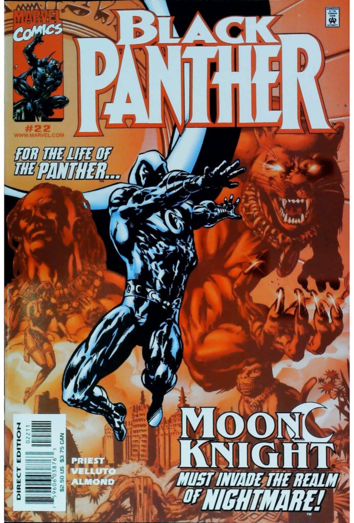 Black Panther #22, vue de l'exemplaire