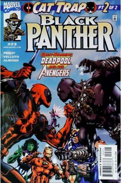 Couverture de BLACK PANTHER (1998) #23 - par Sal Velluto - lecubeacomics.com
