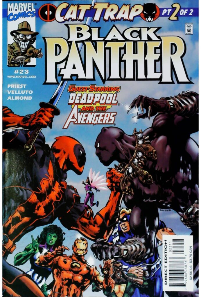 Black Panther #23, vue de l'exemplaire