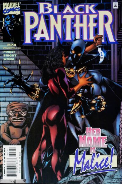 Couverture de BLACK PANTHER (1998) #24 - par Christopher Williams - lecubeacomics.com