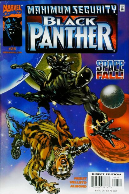 Couverture de BLACK PANTHER (1998) #25 - par Sal Velluto - lecubeacomics.com