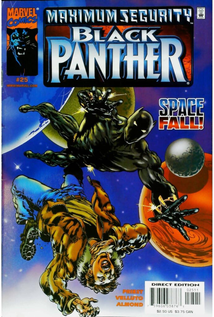 Black Panther #25, vue de l'exemplaire