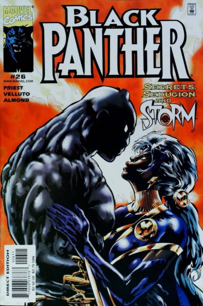 Couverture de BLACK PANTHER (1998) #26 - par Sal Velluto - lecubeacomics.com
