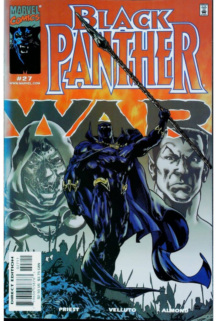 Black Panther #27, vue de l'exemplaire