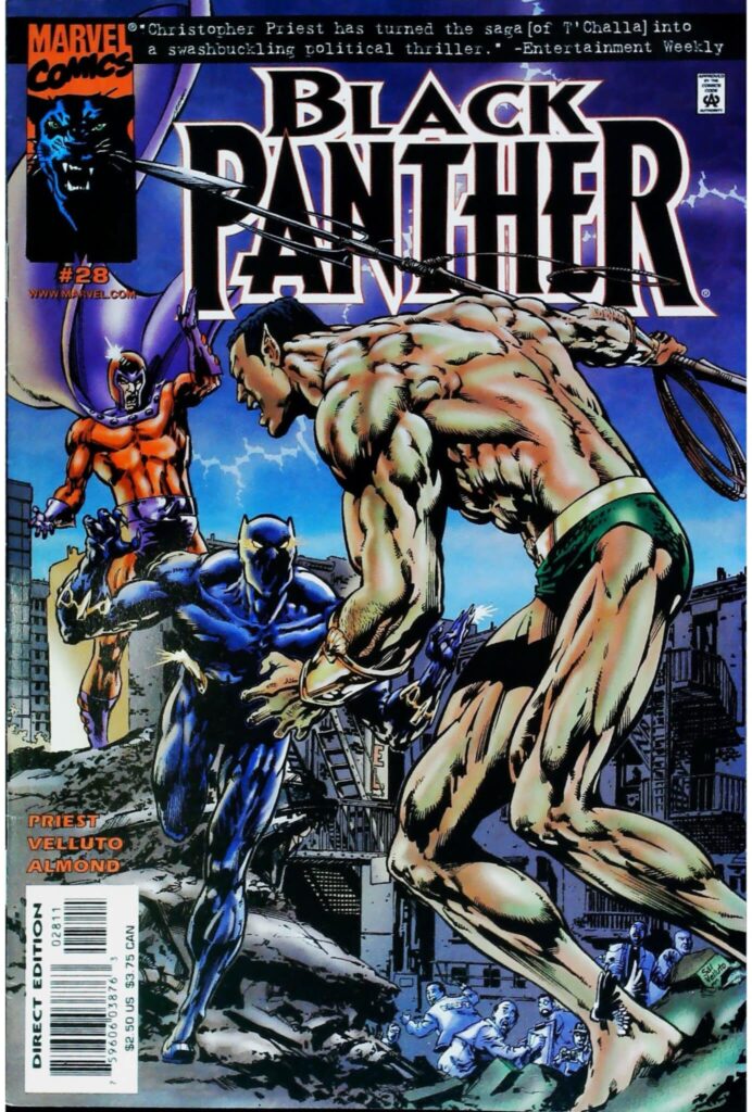 Black Panther #28, vue de l'exemplaire
